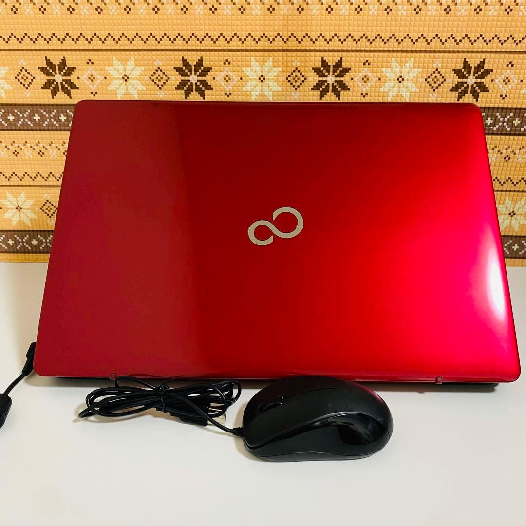 Y26 FujitsuノートパソコンSSD高速 Windows11オフィス付き