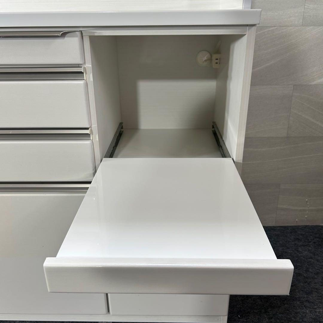 テイアイアイ 食器棚 幅140cm シンプル PRECEDE140 d4273