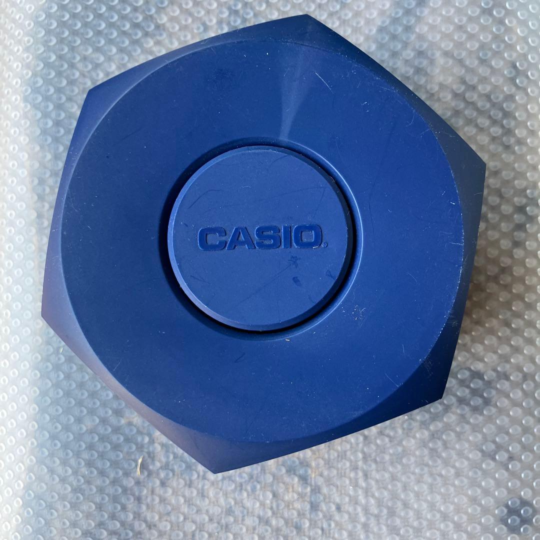 CASIO デジタル腕時計 イルカクジラ ブラック/イエロー 20BAR