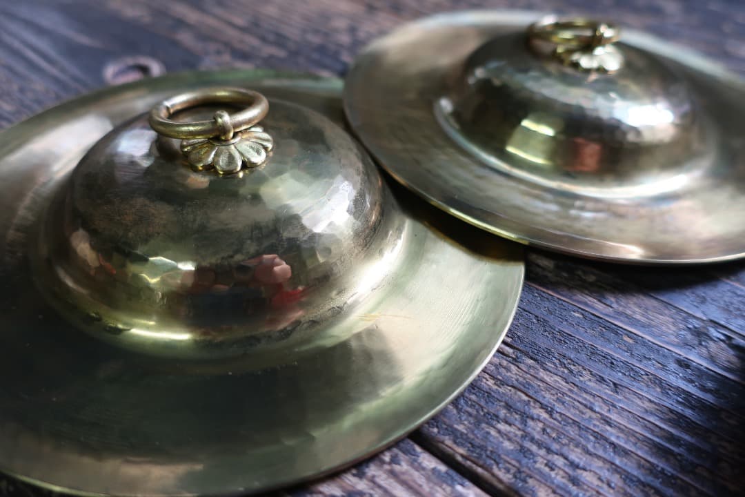 稀少！試し打ちのみ 手打ちチャッパ 工芸品 レザーケース付き