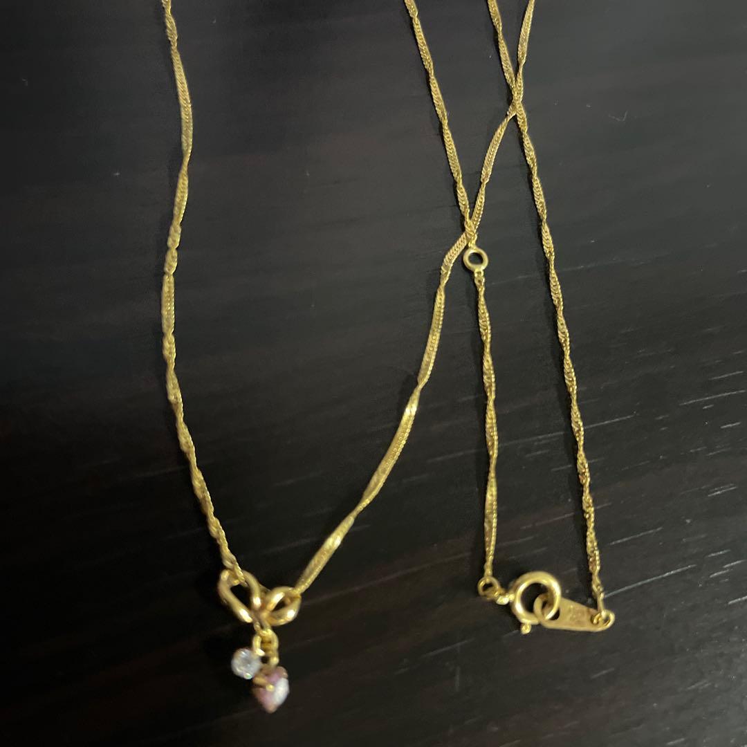 とても綺麗♡k18ネックレス正規品