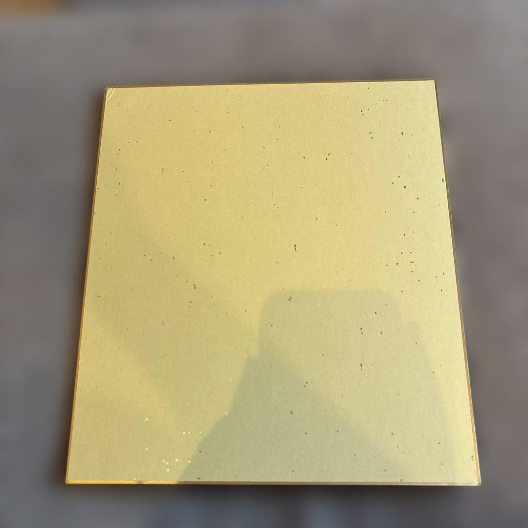 伊藤るうな直筆サイン色紙　巨人チアリーダー　公式認定色紙