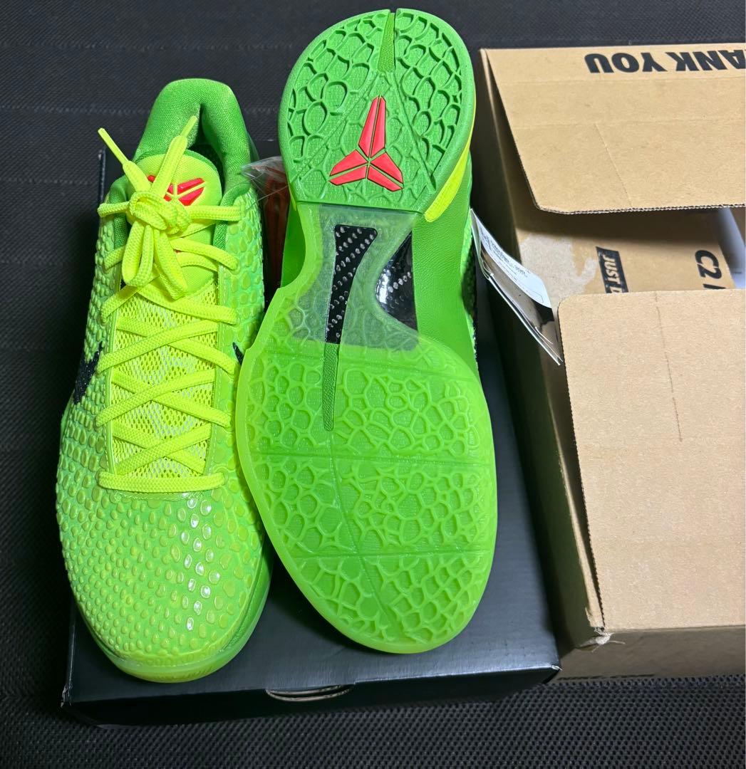 シューズ(男性用) nike Kobe 6 Protro Grinch 27cm