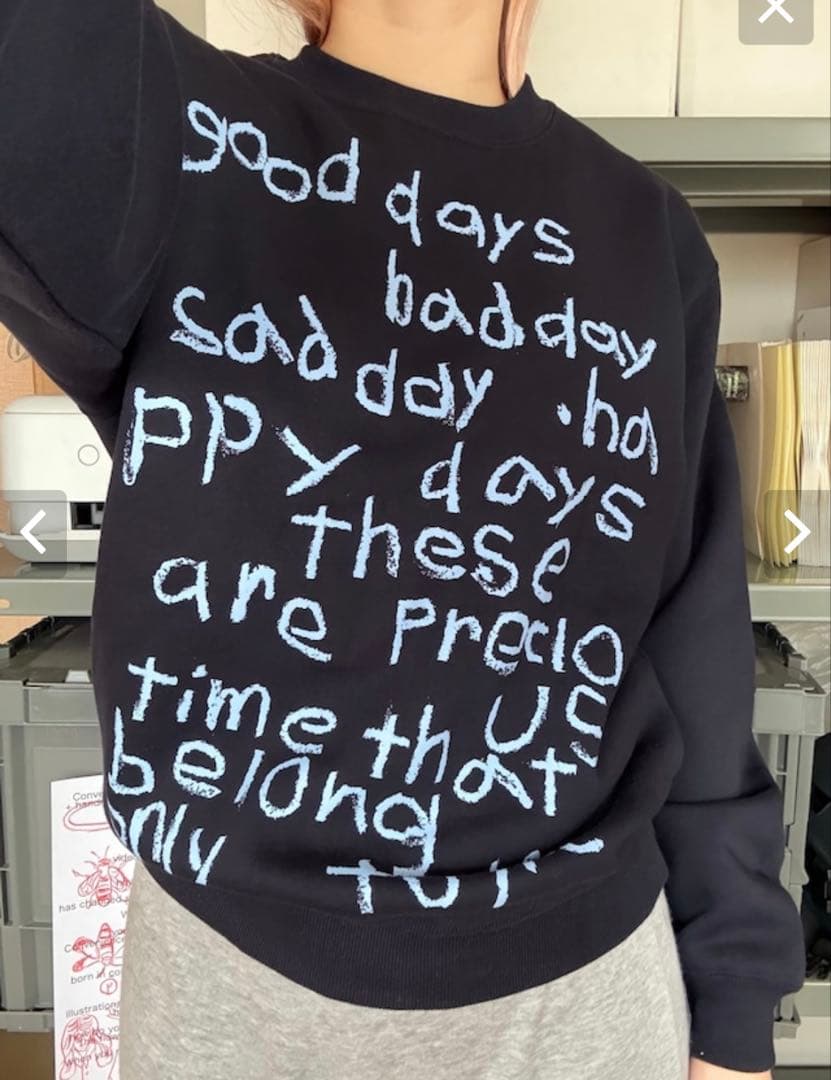 Convenience young コンビニエンスヤング スウェット S