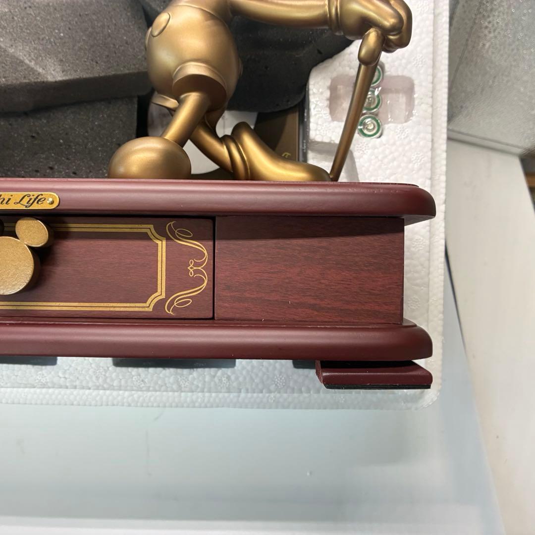 未使用品 ミッキーマウスのクラシカルメロディクロック　ディズー オルゴール