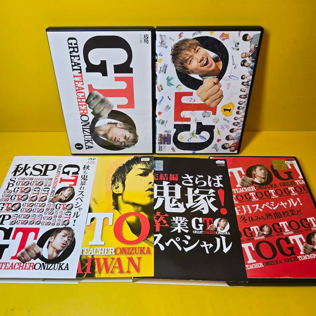新品ケース交換済　GTO (2012)＋GTO（2014）+SP4巻DVD全16