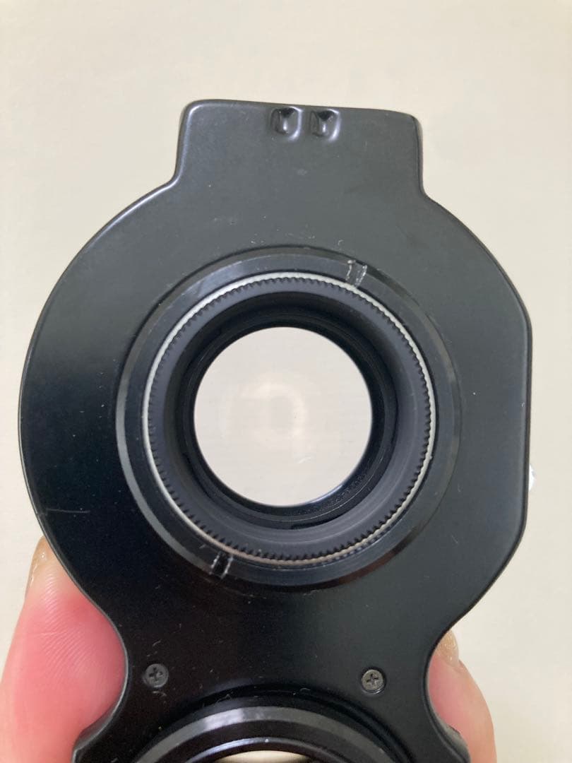 マミヤCシリーズ　180/4.5 角型フード　レンズ　グリップ　セット