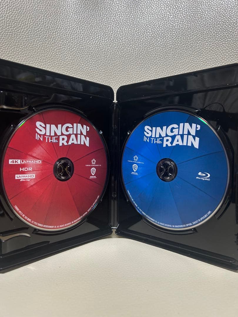 ち*た様 廃盤　雨に唄えば 日本語吹替音声追加版 4K ULTRA HD&ブルー