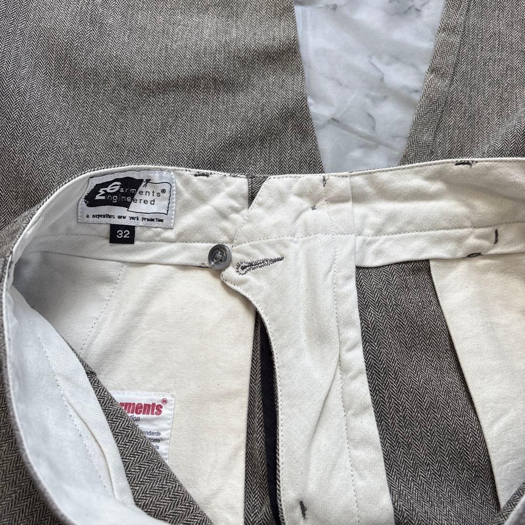 エンジニアードガーメンツ ヘリンボーンパンツ USA製 ワーク ミリタリー