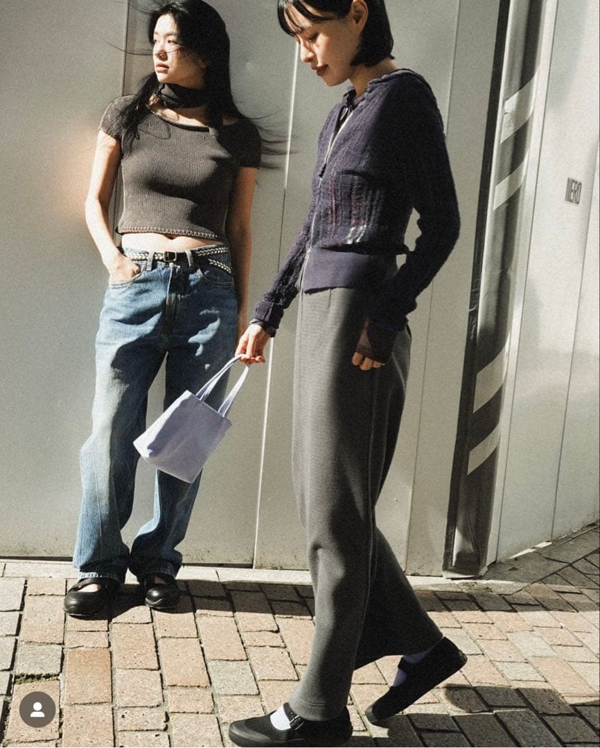 小物 LEMAIRE ALMOND STUD BELT 20 / D.BRW 80