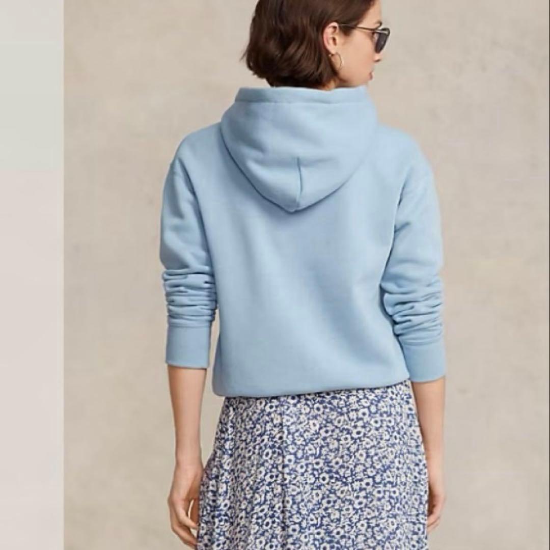 新品タグ付き　ポロラルフローレン　ポロベア パーカー　フーディー　水色　正規品