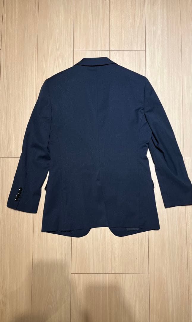 期間限定特価★【美品】スーツセレクト　3ピーススーツセットアップ　Y4ネイビー系