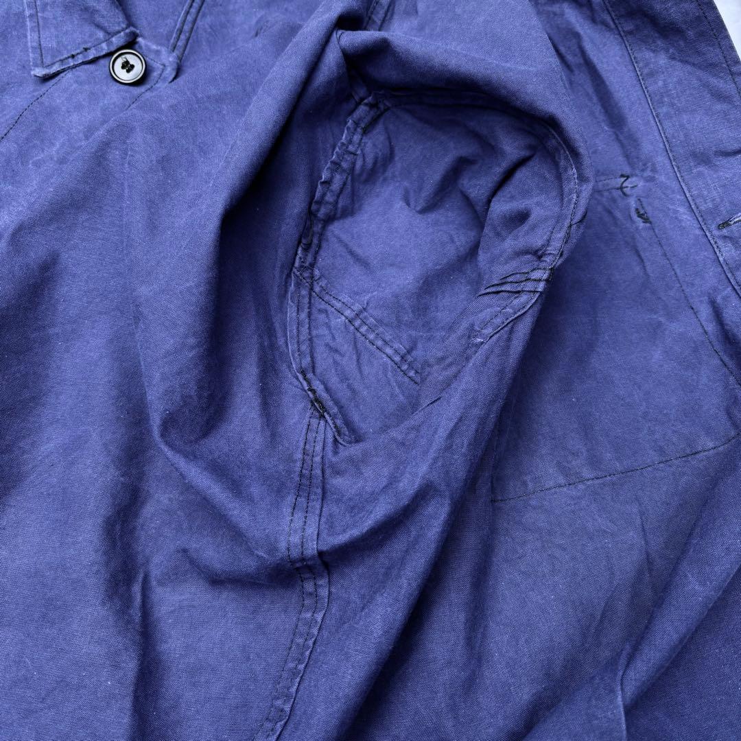 40’s~50’s メティス　サイクリスト　フレンチワークジャケット　リネン