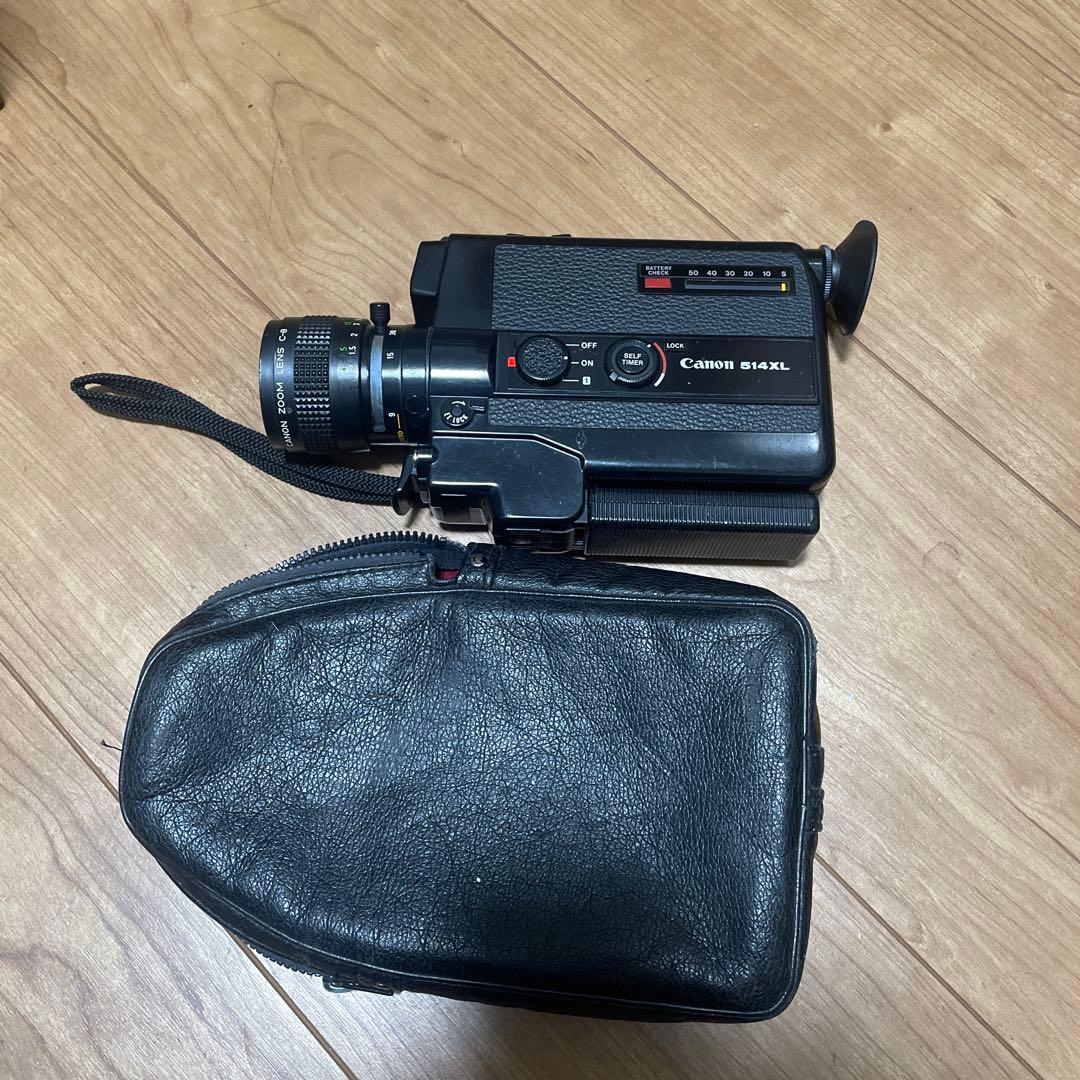 キヤノン CANON 514XL ビデオカメラ 本体 専用ケース付き