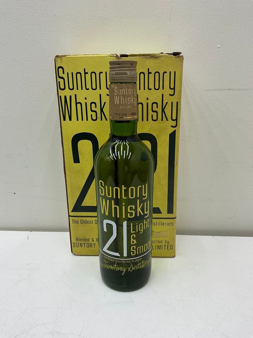 値下げ未開栓！サントリーウイスキー 2.1 Light & Smoke3本セット