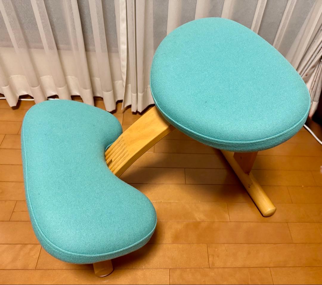 名古屋　引取り限定　リボ社 バランスチェア バランスイージー 2脚セット