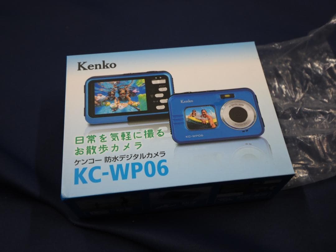￥17490新品 ケンコー 防水カメラ KC-WP06 B級品