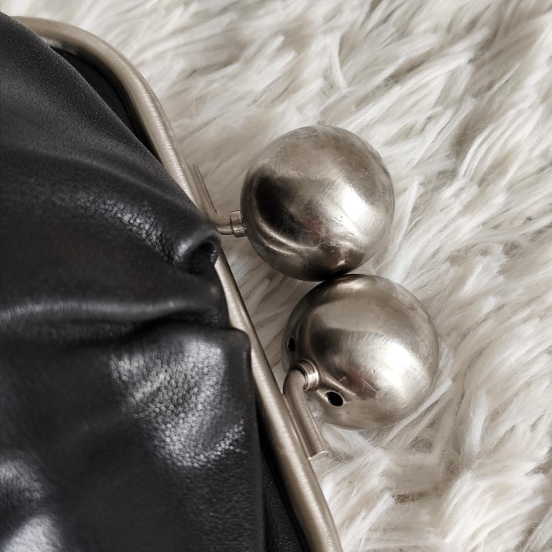 極美品！カワカワ×パピヨネコラボ がま口 財布 小銭入れ