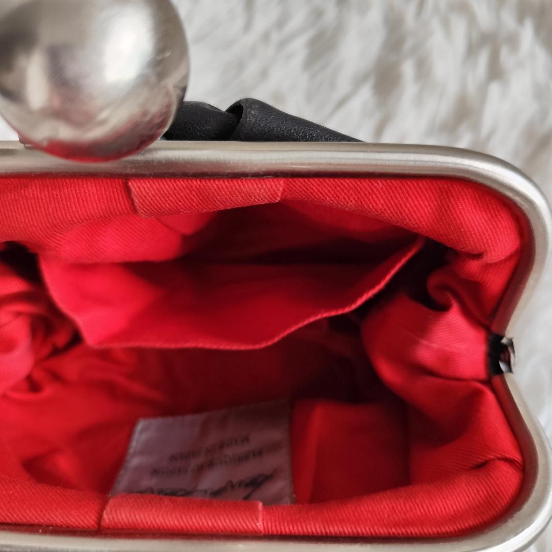 極美品！カワカワ×パピヨネコラボ がま口 財布 小銭入れ