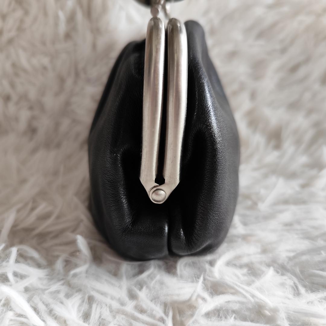 極美品！カワカワ×パピヨネコラボ がま口 財布 小銭入れ