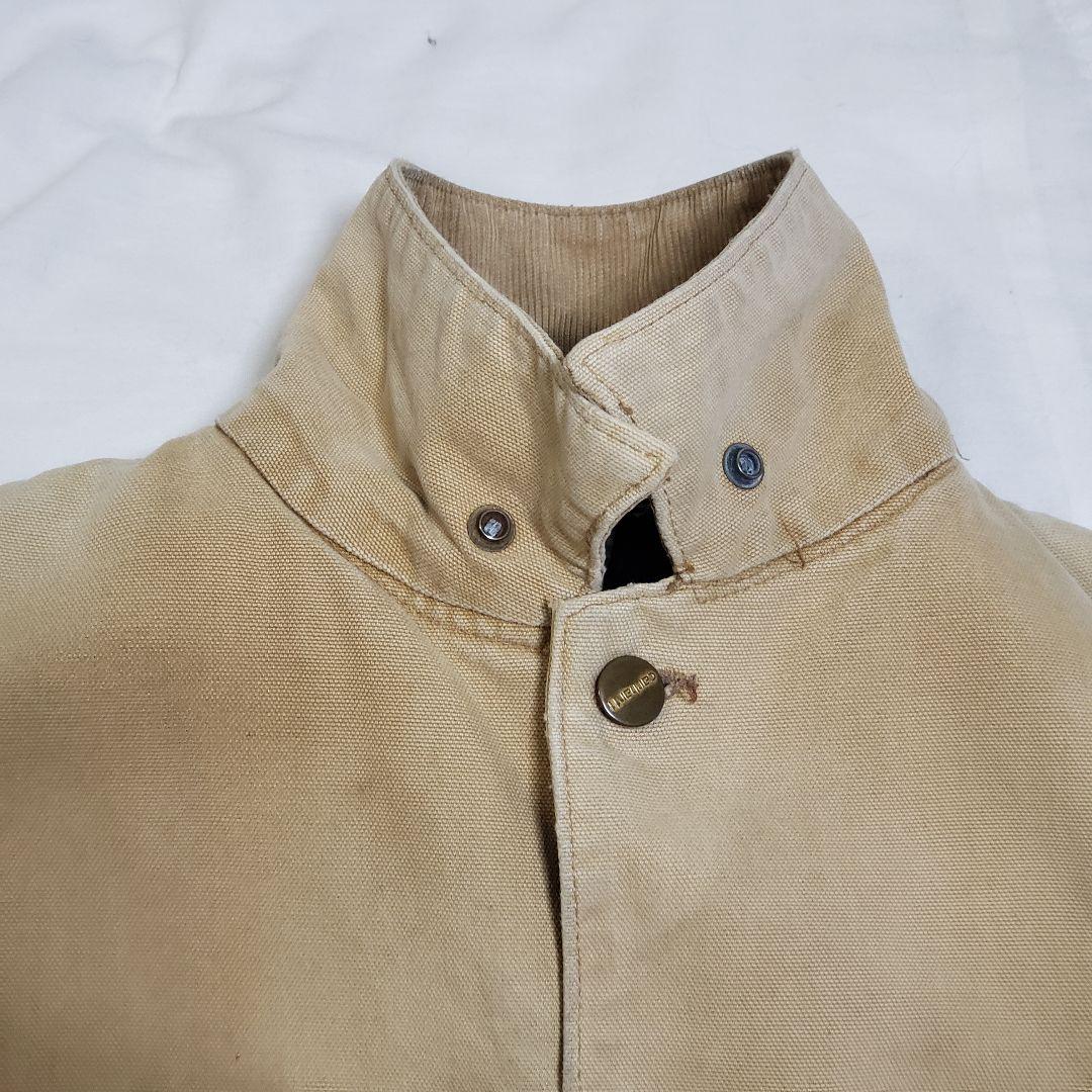 Carhartt　ミシガンチョアコート　裏ブランケット　襟コーデュロイ　ダック地