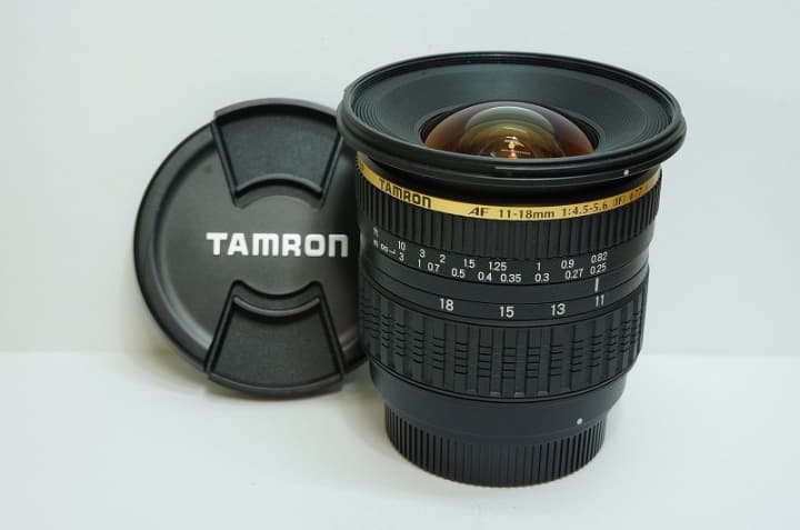 超広角 TAMRON SP 11-18mm 4.5-5.6 Di II