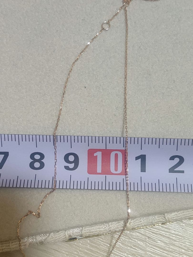 k10PG シンプル チェーン 40センチ