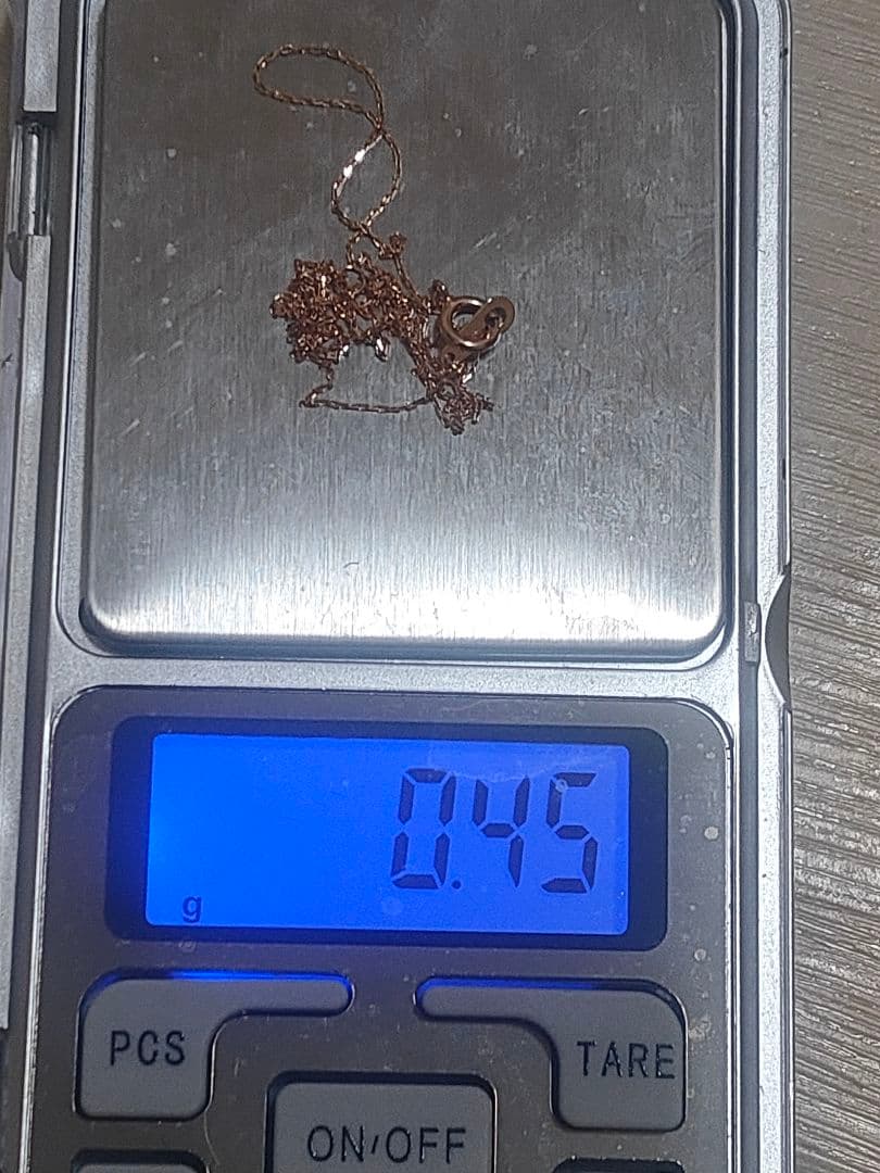 k10PG シンプル チェーン 40センチ