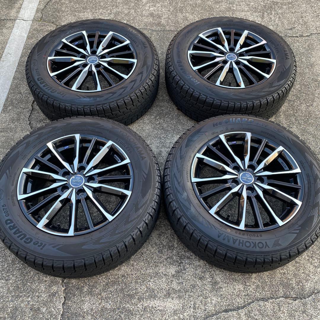 ◇中古溝有りヨコハマ225/65R17スタッドレスセット　CX-5、RAV4