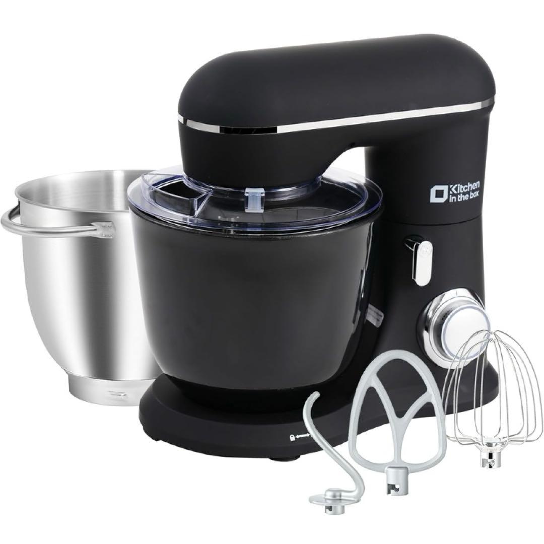 スタンドミキサー 4.5L+5Lダブルボウル 大容量 卓上ミキサー