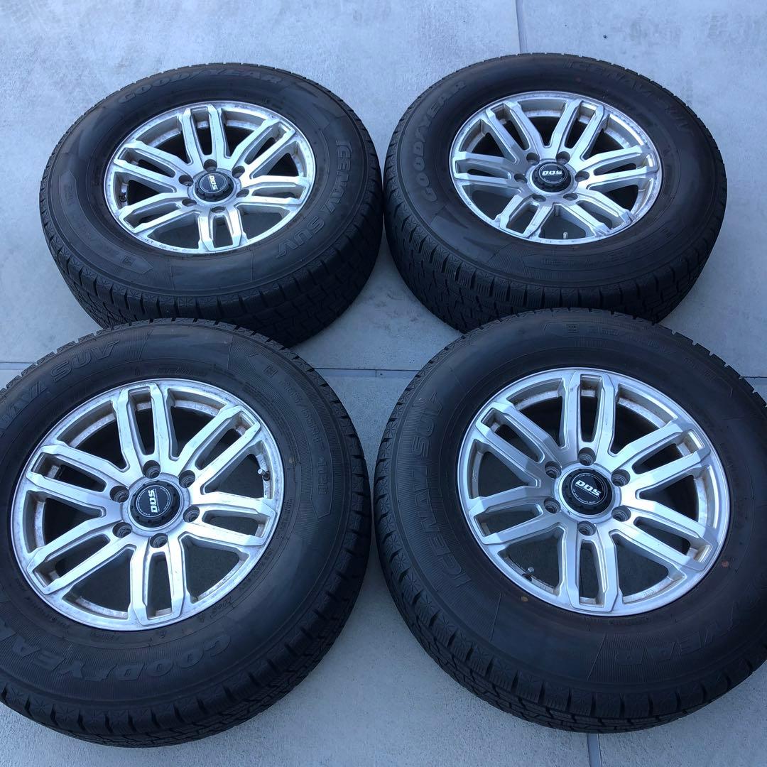 150プラド FJクルーザー ハイラックス 265/65r17 スタッドレス4本