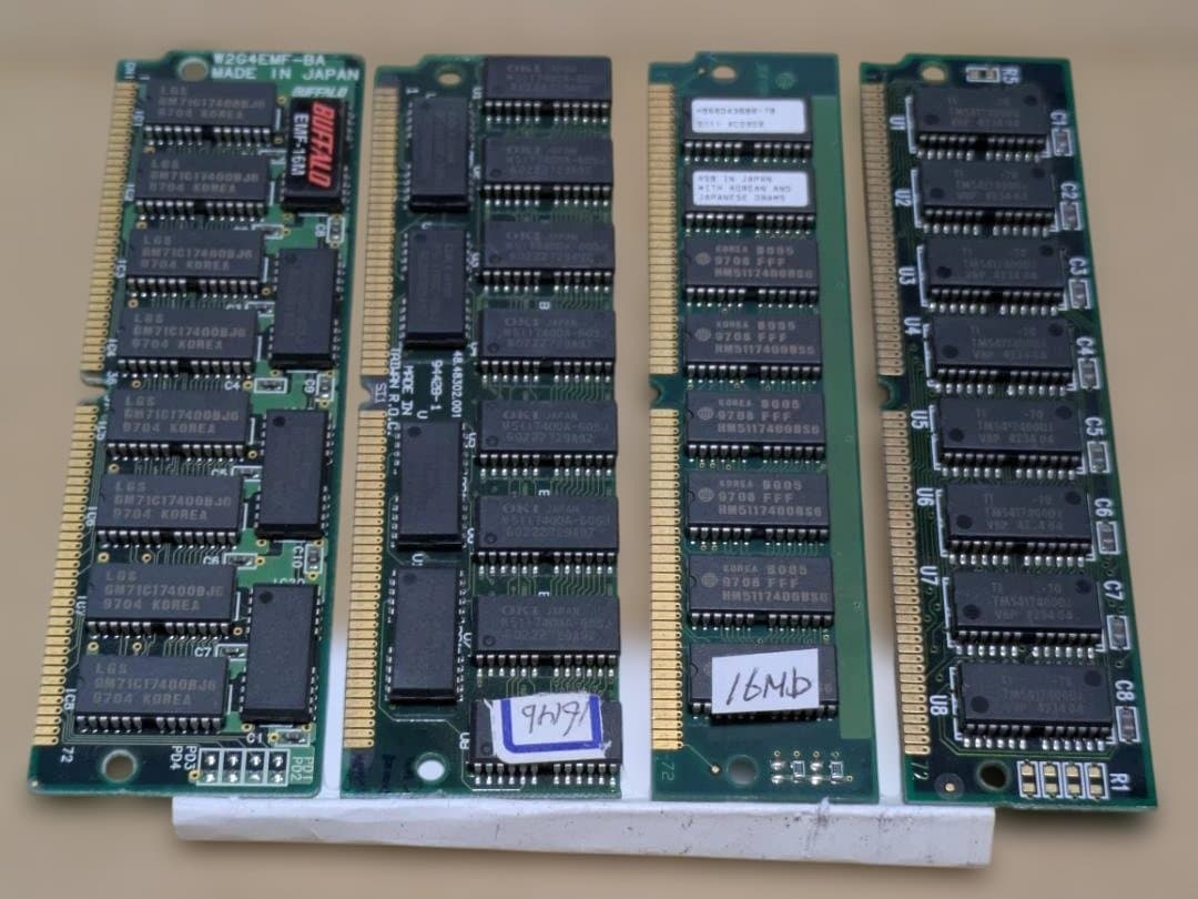 socket7 ASUS p/i-xp55t2p4　他パーツ