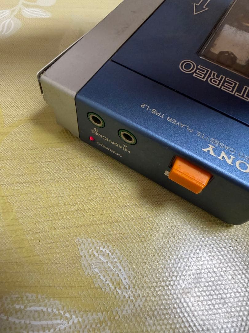 初代SONY カセットプレーヤー　ジャンク品