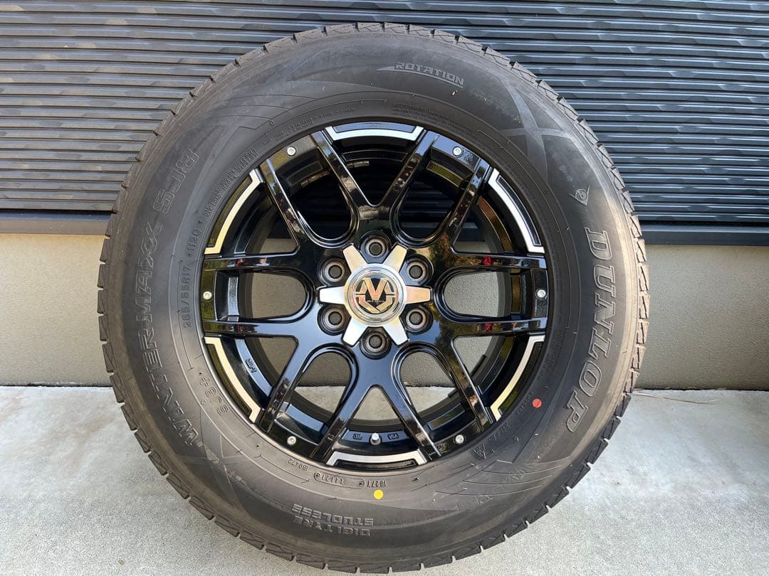 ランクルプラド　スタッドレスタイヤ&ホイール4本セット265/65R17