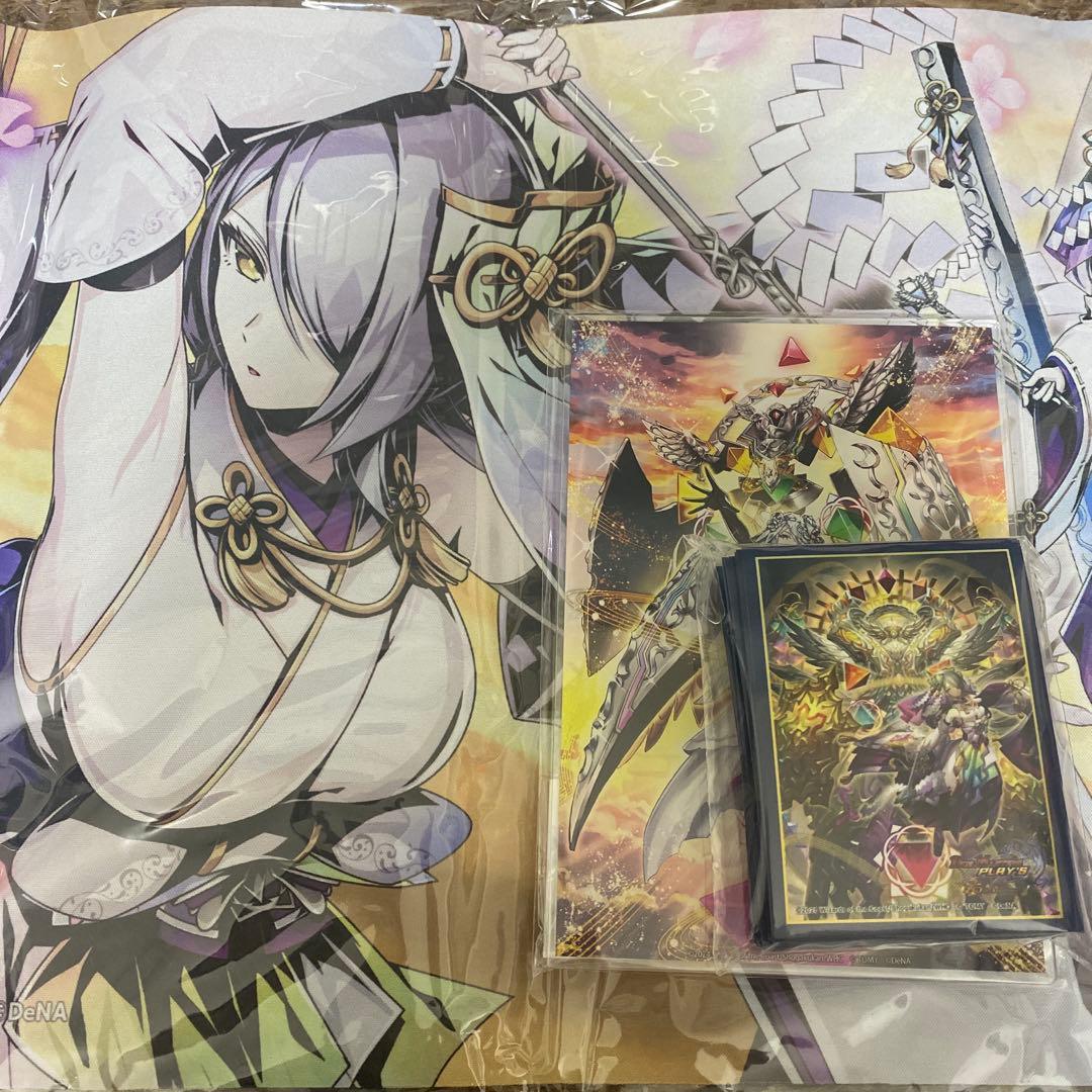 デュエプレ　ウェディング　プレイマット アクリルスタンド　スリーブセット