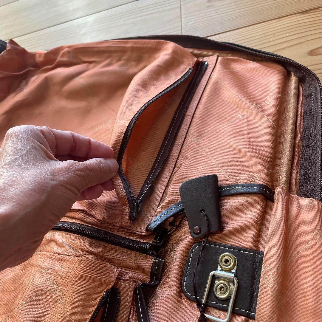 【Porter】吉田カバン ブラウンレザー 2way ボストンバッグ