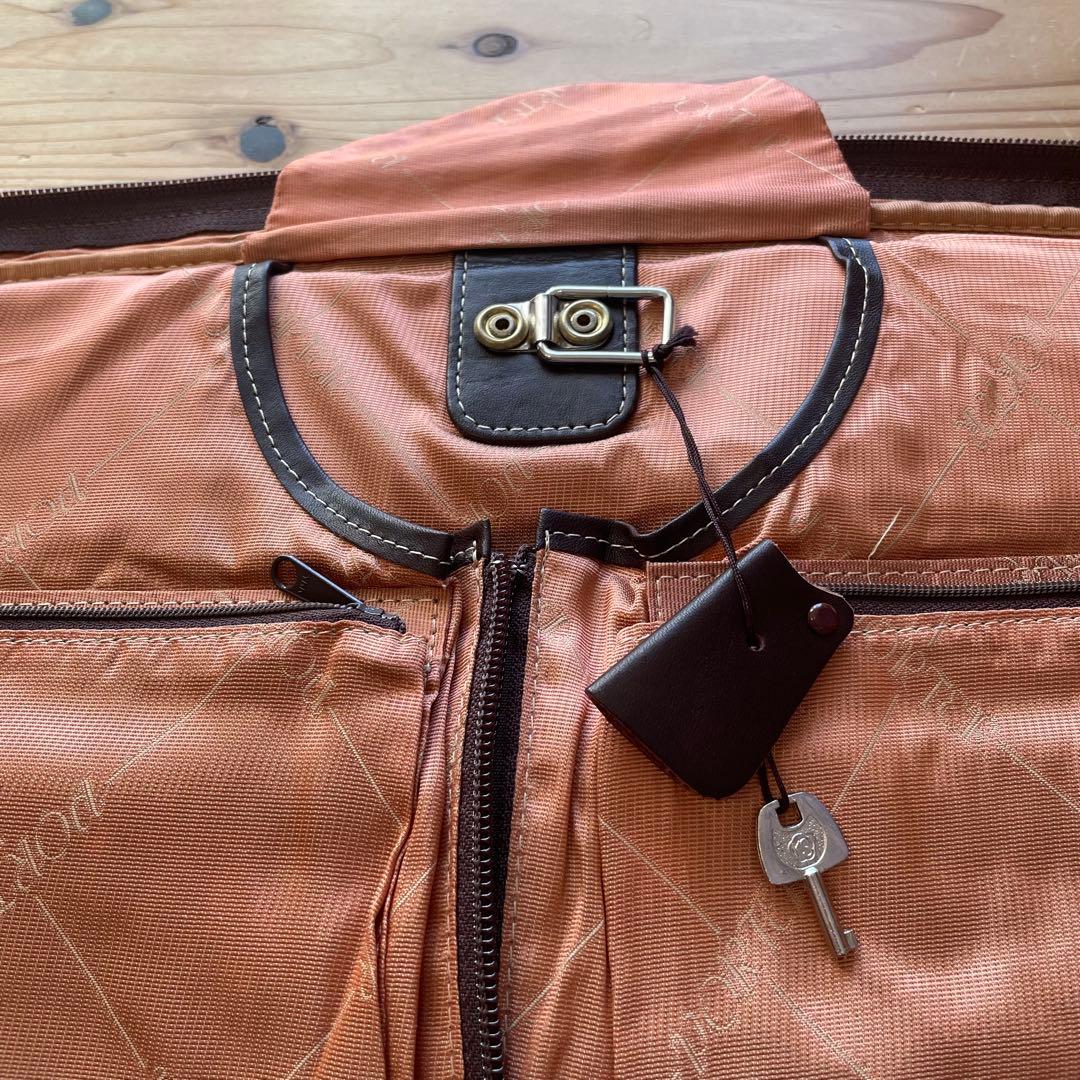 【Porter】吉田カバン ブラウンレザー 2way ボストンバッグ