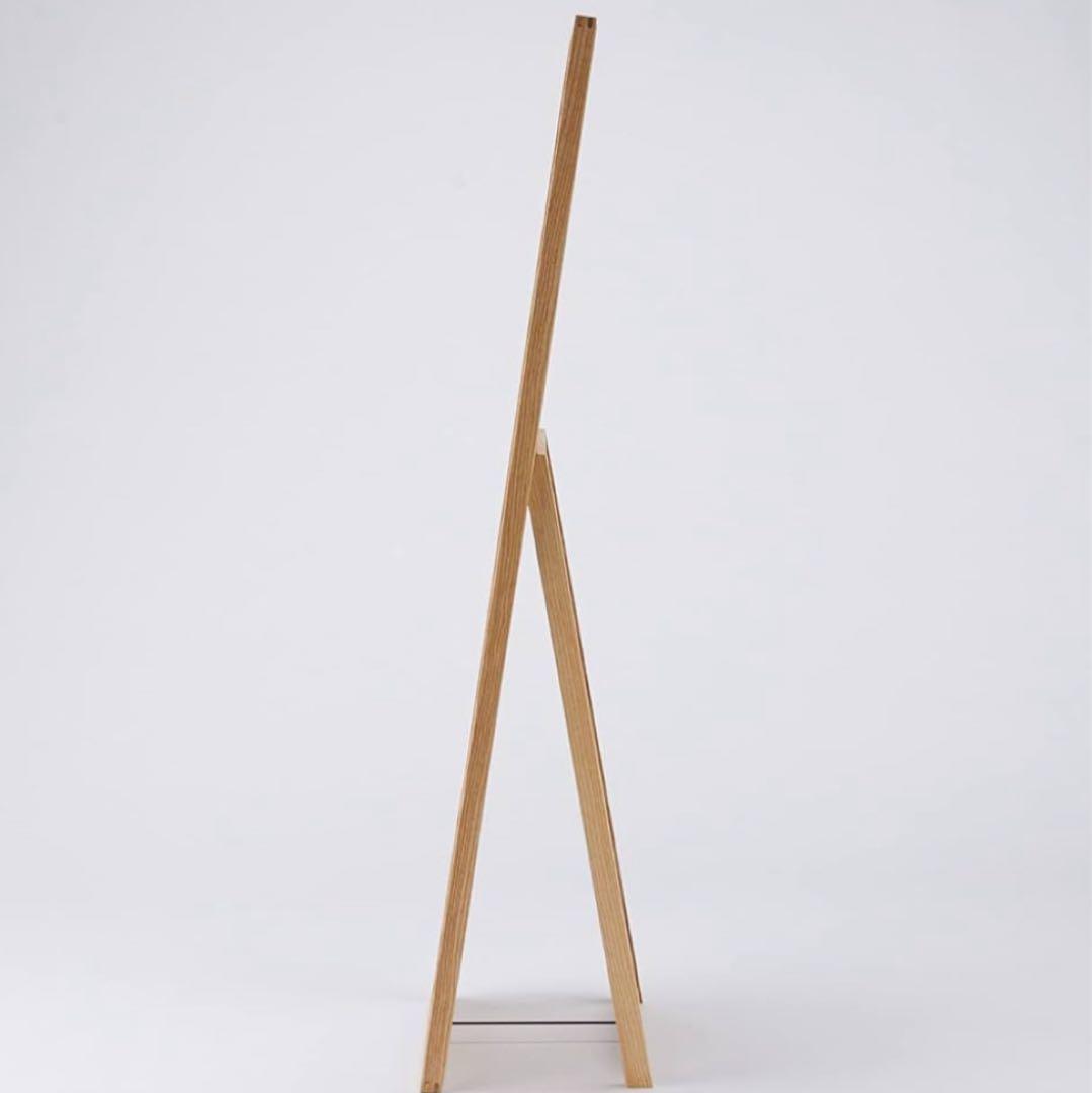 【pyan】【美品】無印良品 オーク材ミラー 大