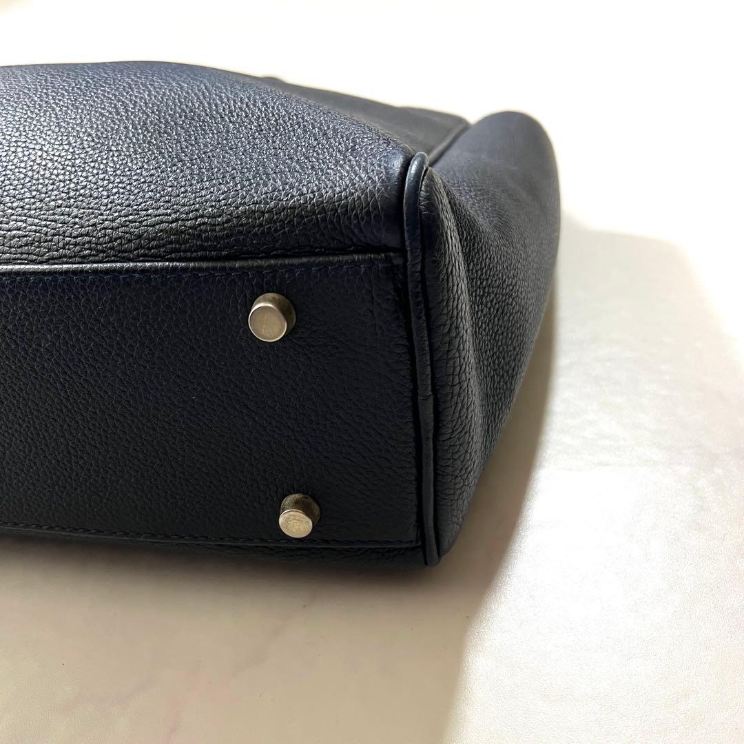 Cisei シセイ ビジネスバッグ トートバッグ 990 ネイビー レザー A4