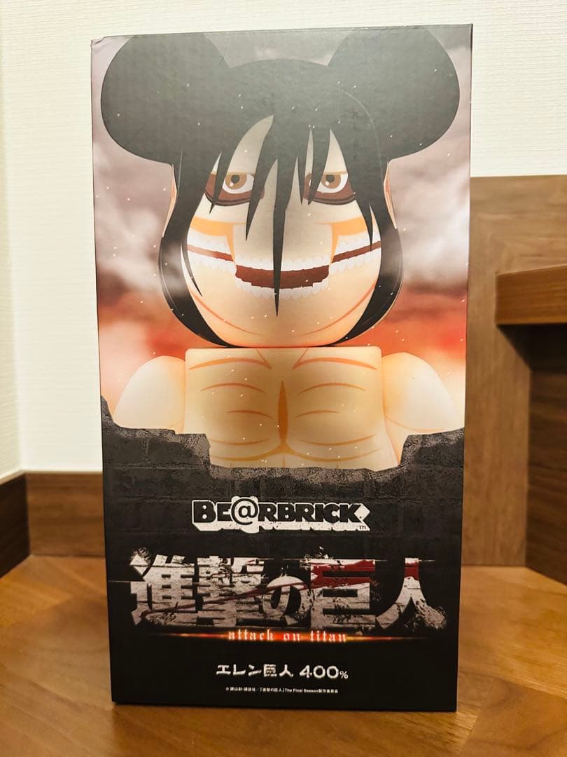 BE@RBRICK 進撃の巨人 400% エレン巨人　ベアブリック