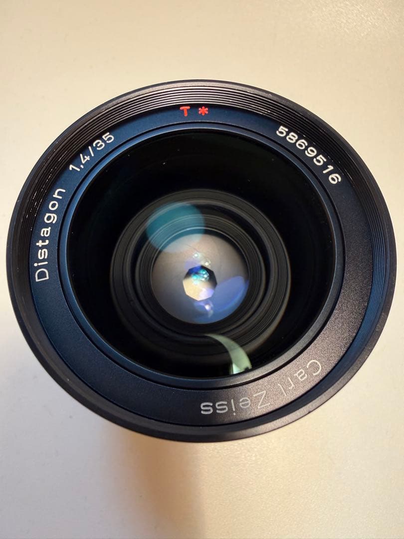 レンズ(単焦点) Contax CarlZeiss DistagonT*35mm F1.4AEG