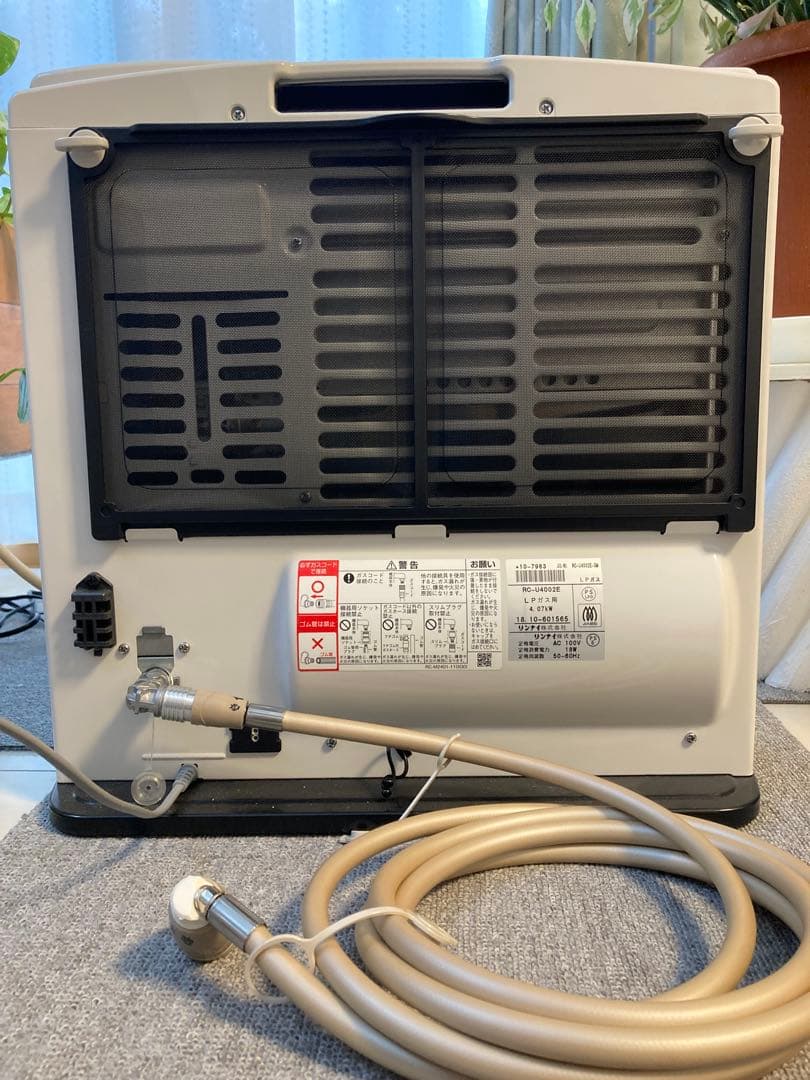 リンナイ ガスファンヒーターRC U4002E SE