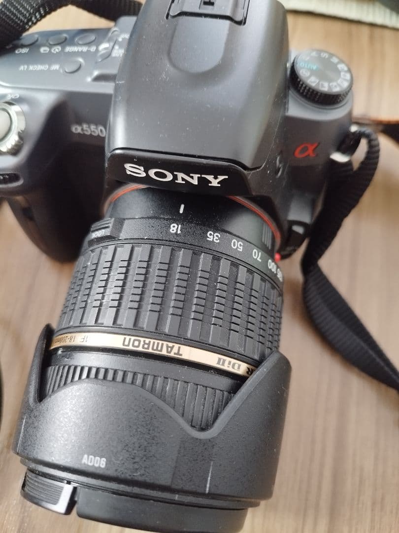 Sony α550 デジタル一眼レフカメラセット