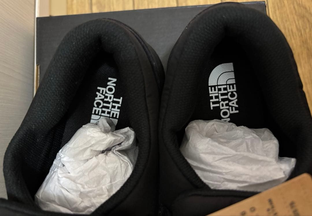 THE NORTH FACE・ヌプシローファー　２４センチ　新品タグ付　黒