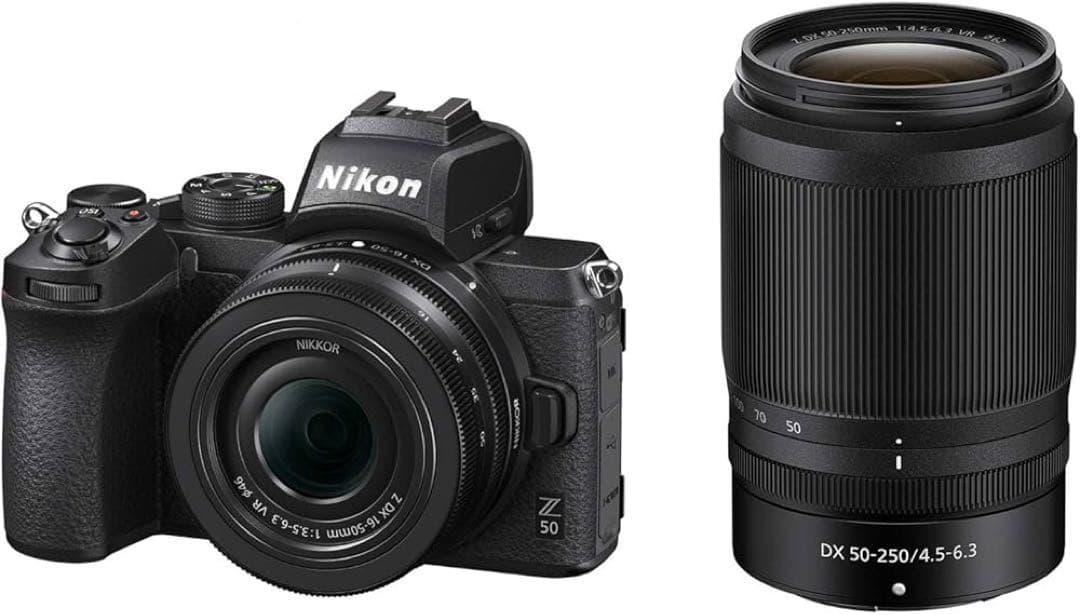 Nikon Z 50 ミラーレスカメラ DXレンズ付き　【値段交渉OK】　美品