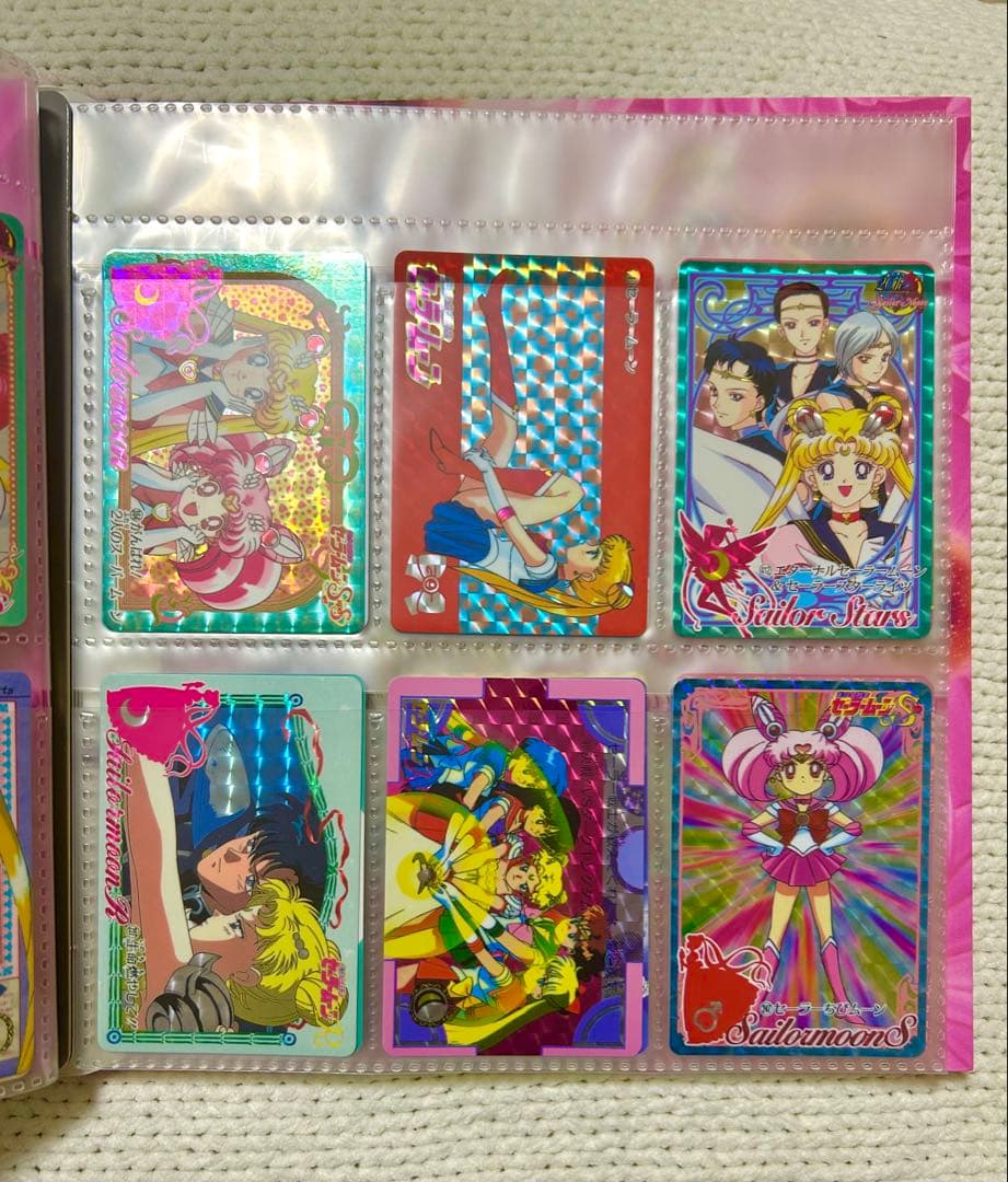 セーラームーンR カードファイル レア キラカード　コンプリート