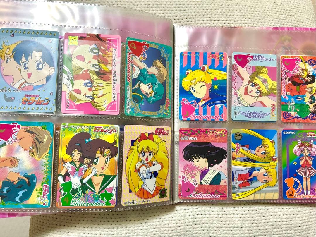 セーラームーンR カードファイル レア キラカード　コンプリート