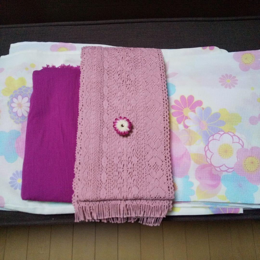 ふりふ 浴衣 4点セット ※美品