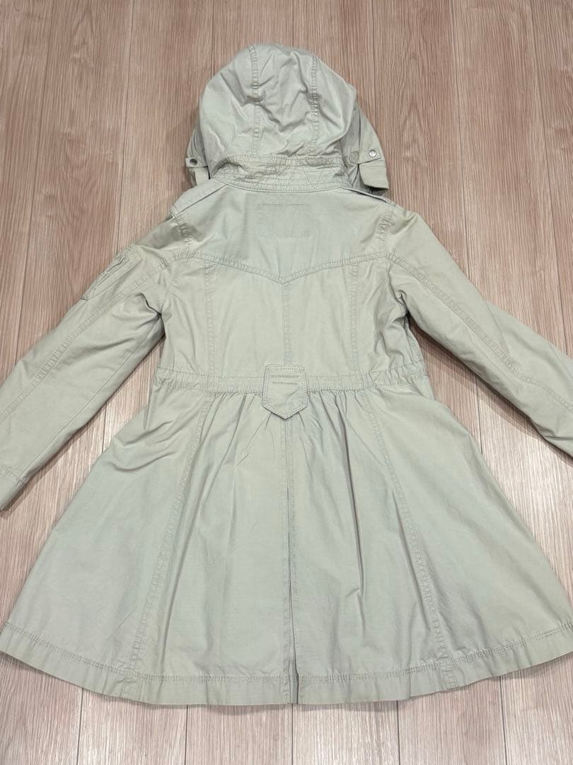 ままの☆ バーバリー ブルーレーベルの2WAYモッズコート　美品