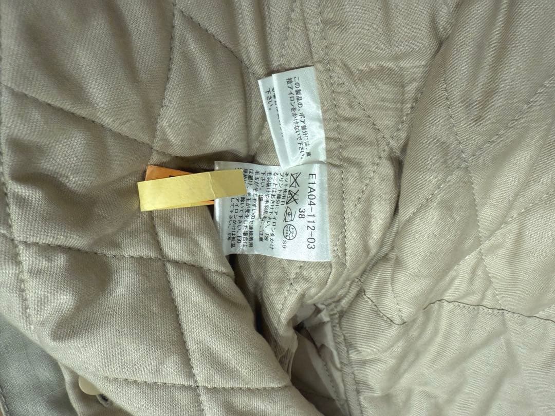 ままの☆ バーバリー ブルーレーベルの2WAYモッズコート　美品